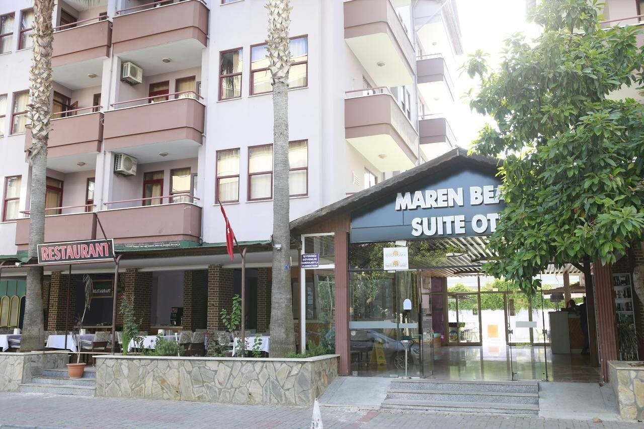 Maren Beach Apart Hotel Alanya Exterior foto